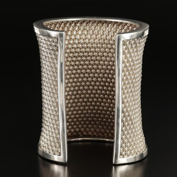 $3450 / NEW / John Hardy Cuff Bracelet - Basket Weave - Picture 4 of 6